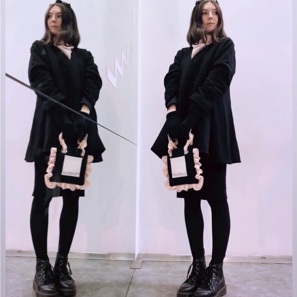 Cecilia Hammarborg Black Swing Coat​​